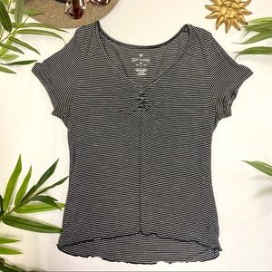 American Eagle Striped Tee
